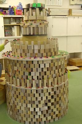 積み木のタワー